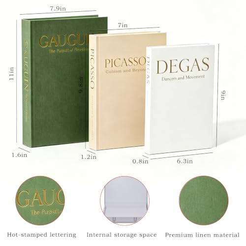 Decorative Books for Home Decor (3 Pcs / Style D)