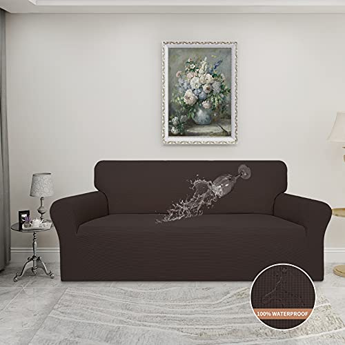 100% Waterproof Couch Cover (Chocolate / Sofa)