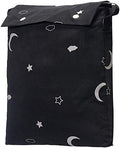 Portable Room Darkening Blackout Curtain Shade with Suction Cups (Moon and Stars / 1-Pack)