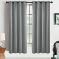 Room Darkening Curtains 52x63 inch Length Dove Grey (Dove Grey / 52"W x 63"L (Pack of 2))
