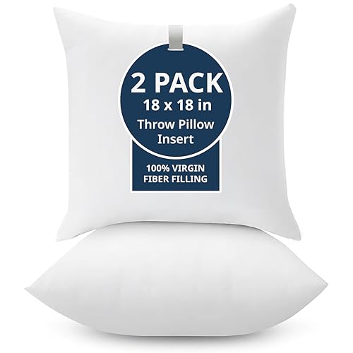 Throw Pillow Inserts 18x18 2 (18x18 / 01: White)