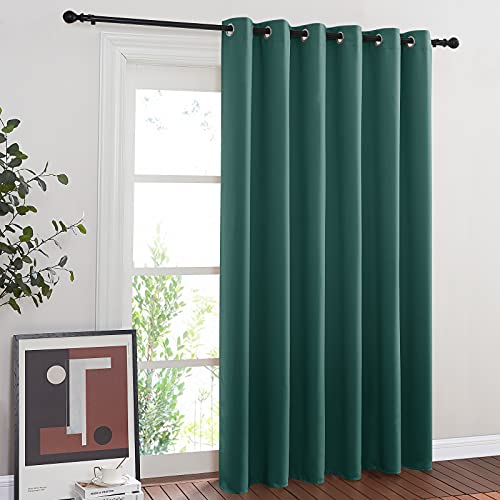 Bedroom Window Blackout Curtain Panel (Hunter Green / 80"W x 84"L (Pack of 1))