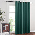 Bedroom Window Blackout Curtain Panel (Hunter Green / 80"W x 84"L (Pack of 1))