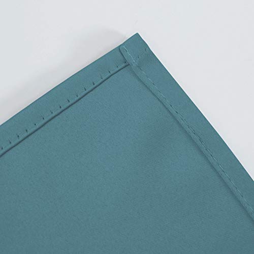 Sea Teal Thermal Blackout Curtains (Sea Teal / 42"W x 63"L (Pack of 2))