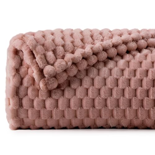 Dusty Pink Twin Blanket for Couch (Dusty Pink / Twin(60"x80"))