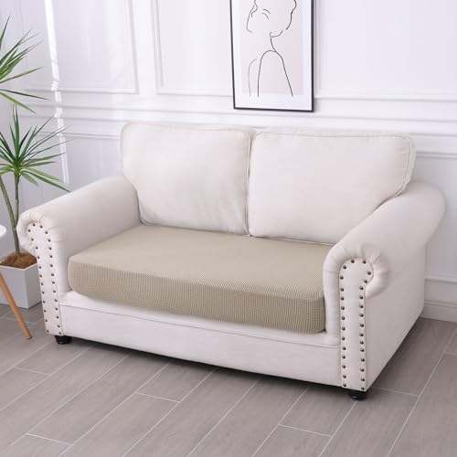Waterproof Couch Cushion Covers for Pets (Taupe / Medium)