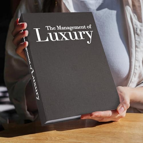 Decorative Books Set of 3 (Black-gray-beige / luxury)