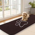 Dog Door Mat for Muddy Paws 59x20 (Brown / 59" X 20")