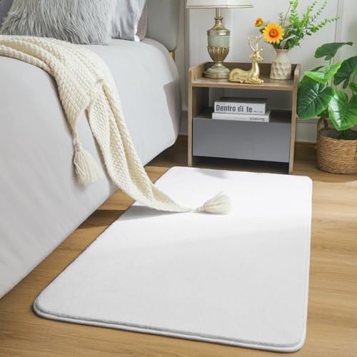 Modern Washable Runner Rugs (2' x 4' (Runner) / White)
