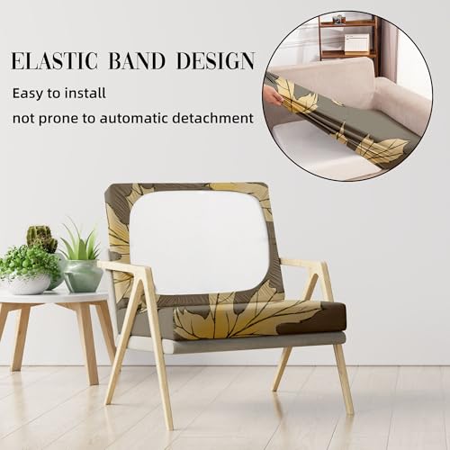8Pcs Outdoor Cushion Covers (Maple Leaf / 8PCS)