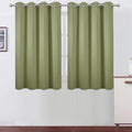Sage Green Thermal Blackout Curtains (Sage Green / 52"W x 45"L (Pack of 2))
