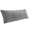 Body Pillow Cover with Zipper (Boho-gray / 54" x 20" (Pack of 1))