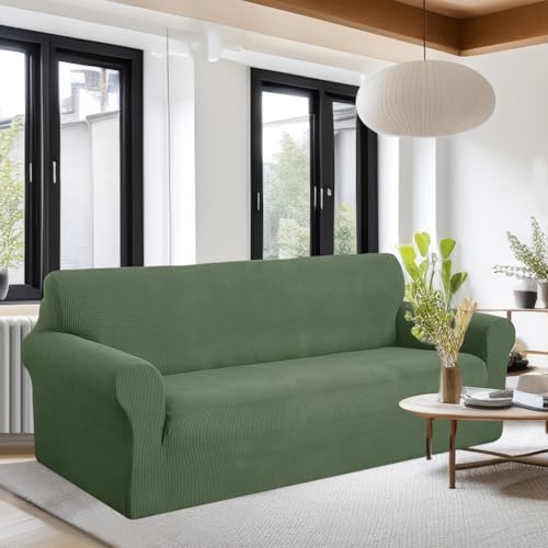 Oversized Stretch Couch Cover Slipcover (Loden Frost / Xl Sofa)