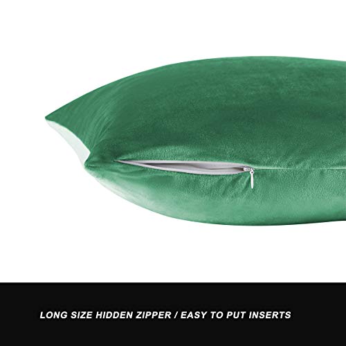Decorative Throw Pillow Covers 16x16 (Mint Turquoise / 16" x 16" (Pack of 2))