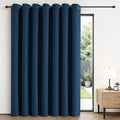 Blackout Patio Sliding Door Curtains (Navy Blue / 60"W x 96"L (Pack of 1))