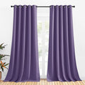 Blackout Curtain Panels for Bedroom (Lilac Purple / 70"W x 95"L (Pack of 2))