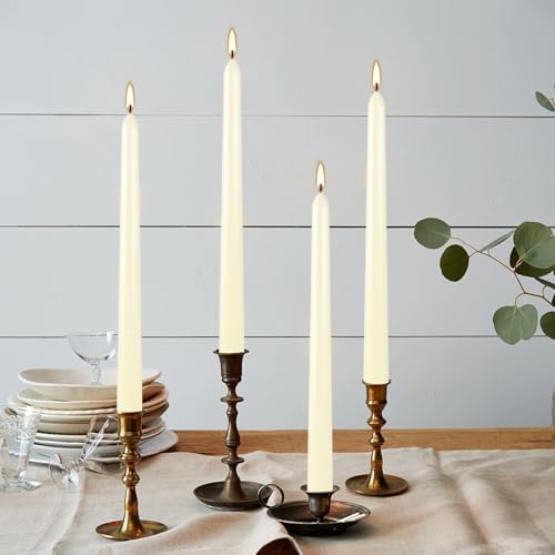 16 Pack Ivory Taper Candles (16 Ivory)