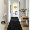2x8 Runner Rug for Hallway (3- Black / 2' x 8' (Rectangular))