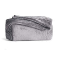 Fleece Blanket King Size Grey Lightweight Super Soft Cozy Luxury Bed Blanket Microfiber (Grey / King(108"x90"))