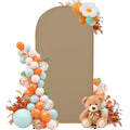 6.6FT Wedding Arch Cover (khaki / 6.6FT)