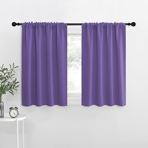 RV Blackout Curtains for Camper Windows (Lilac Purple / 29"W x 40"L (Pack of 2))