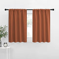 RV Blackout Curtains for Camper Windows (Burnt Orange / 29"W x 40"L (Pack of 2))