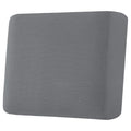 Super Stretch Individual Seat Cushion Covers Sofa Covers Couch Cushion Covers Slipcover Sets Thick Jacquard Textured Twill Fabric (Grey / 1 Cushion Chair)