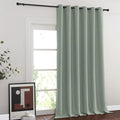 Room Divider Curtain 132 Inches Long (Sage Green / 80"W x 132"L (Pack of 1))