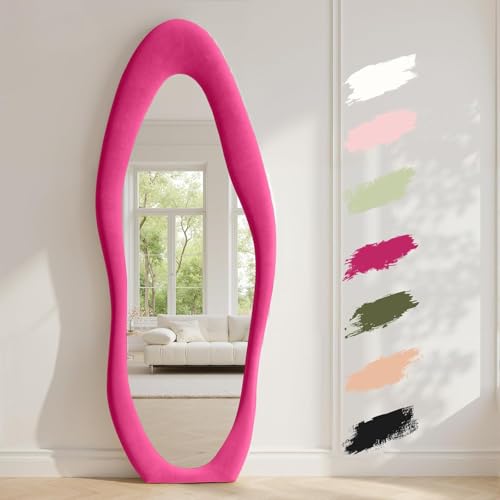 Full Length Mirror (Rose Pink / 63"L x 24"W)