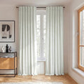 Ivory White 100% Blackout Curtains for Bedroom (Ivory White / 52"W x 96"L (Pack of 2))
