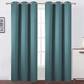 Sea Teal Thermal Blackout Curtains (Sea Teal / 42"W x 84"L (Pack of 2))