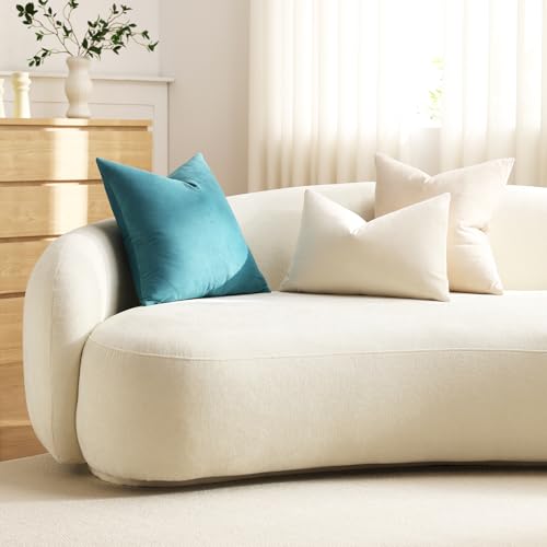 Throw Pillow Covers 20x20 Beige (Beige / 20" x 20" (Pack of 2))
