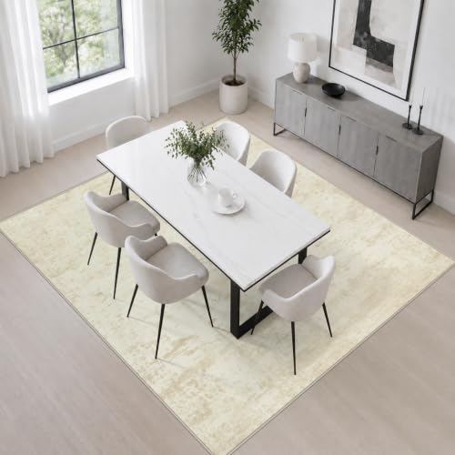 Area Rug Living Room (Beige / 8' x 8' (Square))