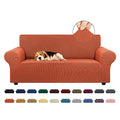 Loveseat Couch Cover (Pureed Pumpkin / Medium)