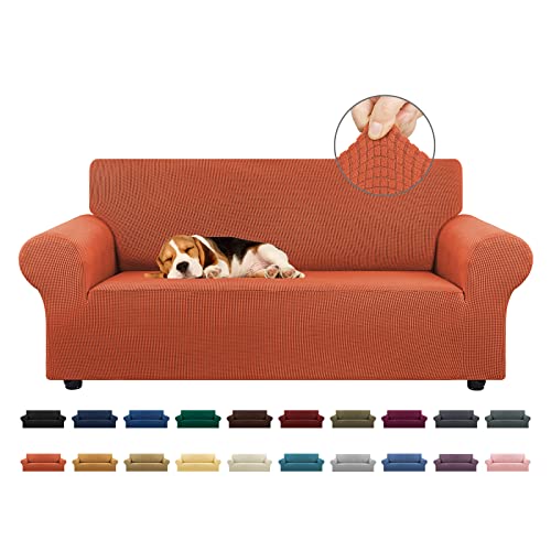 Loveseat Couch Cover (Pureed Pumpkin / Medium)