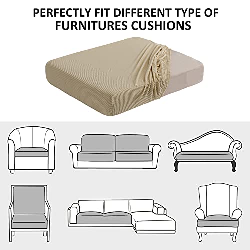 Water Repellent Sofa Cushion Covers (Medium / Sand)