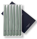 Unscented Taper Candle (10 In / Handipt / Colonial Classic Green)