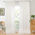 Linen Curtains 84 Inch Length for Living Room (Linen / 60"W x 84"L (Pack of 2))