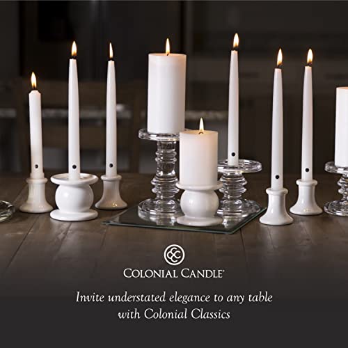 Unscented Taper Candle (Pumpkin / 8 In / Classic)