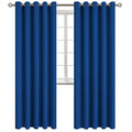 Royal Blue Blackout Curtains for Living Room 84 Inch Long (Royal Blue / 70"W x 84"L (Pack of 2))