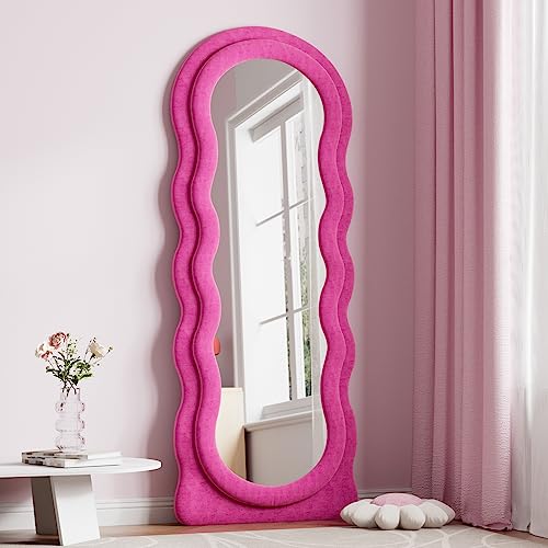 Full Length Mirror (Hot Pink / 63"L x 24"W)