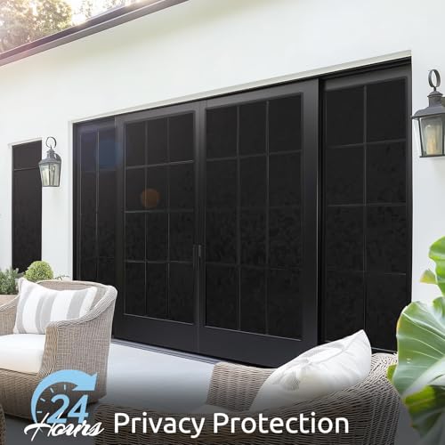 Rainbow Window Privacy Film (23.6" x 118.1" / Black)