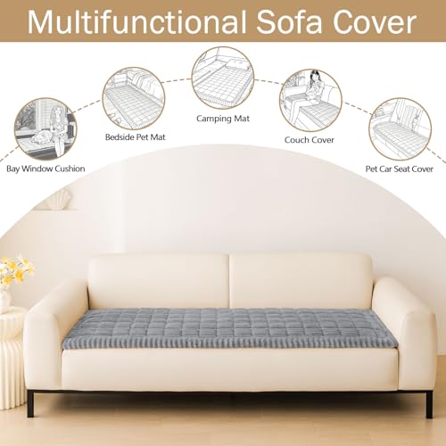 Couch Cover for Dogs (Grey / 27.6"x59")