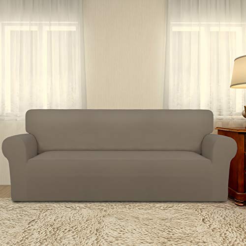 Stretch Couch Covers for Sofa Large Sofa Slipcovers Natural (Large Sofa / Natural)
