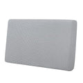 Stretch 1 Piece Loveseat Couch Cushion Cover for Sofa (Medium / Silver Gray)