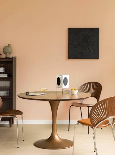 118''x17.7'' Orange Peel and Stick Wallpaper Contact Paper Modern Self Adhesive Wall Paper Removable Renter Friendly Textured Solid Color Shelf Cabinet Vinyl Roll (Coral Orange / 17.7" x 118")