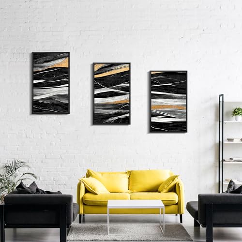 12x20 Picture Frame for Wall Display (Black / 12x20)