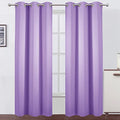 Blackout Curtains 42 x 84 inch (Lavender / 42"W x 84"L (Pack of 2))