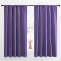 Blackout Curtains for Living Curtains (Lilac Purple / 52"W x 63"L (Pack of 2))