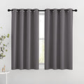 Blackout Curtains for Bedroom (Grey / 46"W x 54"L (Pack of 2))